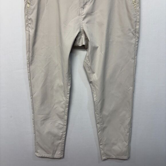 Jack Archer Men Jetsetter Pants Size 33x30 Stone Performance Golf Chino C056 -6 - Picture 13 of 16